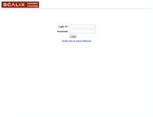 Tablet Screenshot of cls.scalix.com
